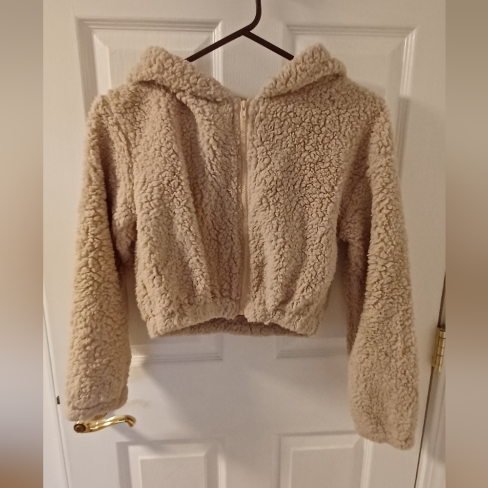 Cropped hoodie XS cozy